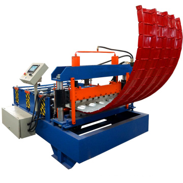 Botou manufacturer arch bend corrugated sheet roof roll forming Line curving machine for steel profile